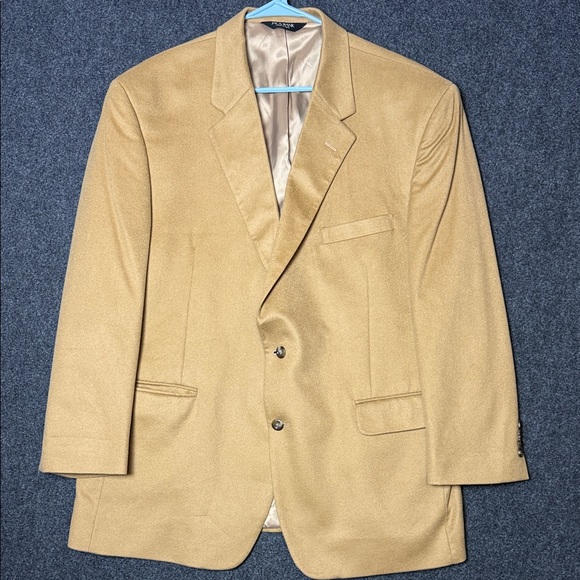 Jos. A. Bank Other - Jos. A. Bank 100% Cashmere Classic Tan Blazer 48R